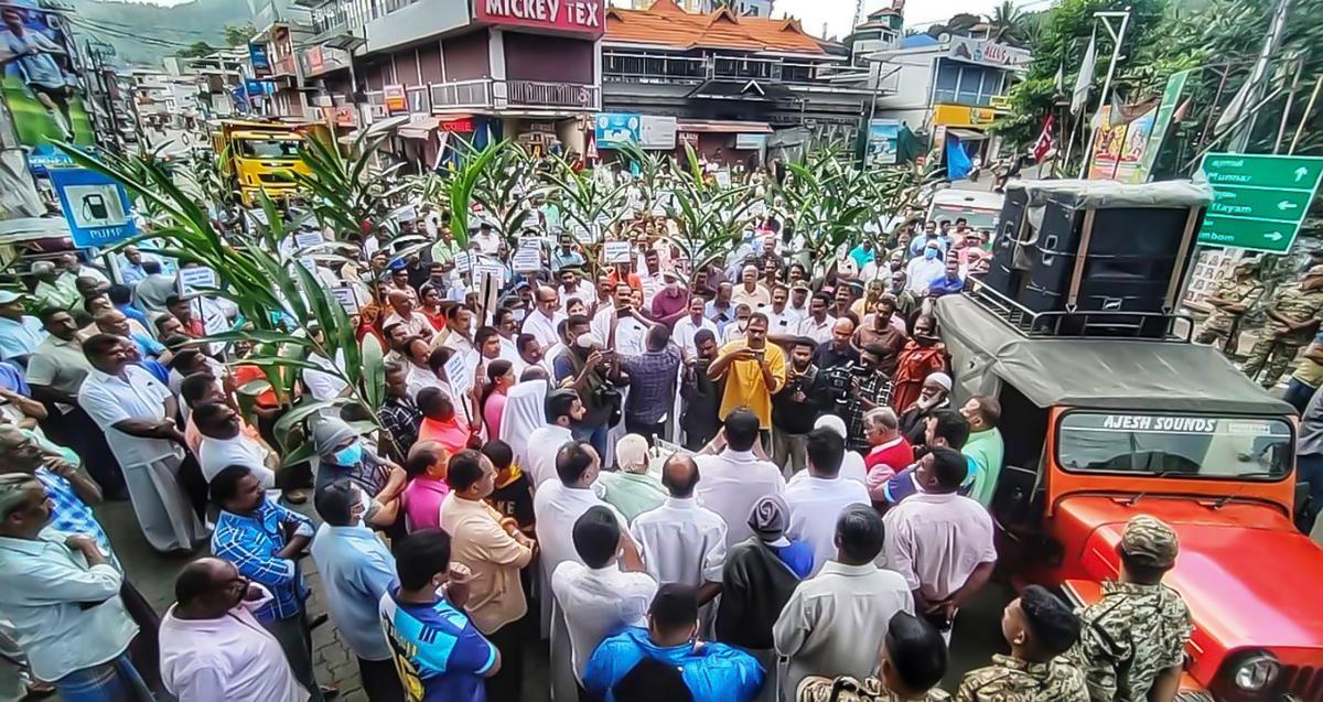 Protests over ecosensitive zones in Kerala The other side of the sanctuary The Hindu